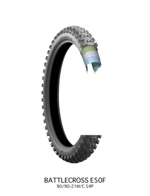Neumático Bridgestone Battlecross E50 90/90-21 54P TT delantero
