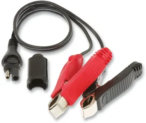 Pinzas de batería OptiMate™ - Juego negro rojo