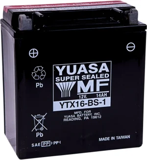 Batería AGM sin mantenimiento - 150 mm x 86 mm x 160,02 mm
