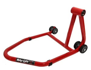 Caballete para basculante monobrazo - trasero MONOLATERAL derecho RS-16 rojo