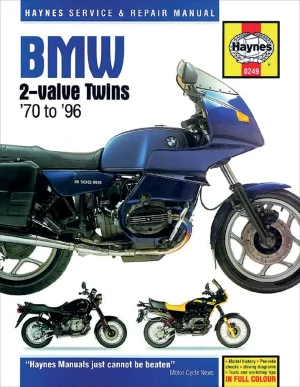 Manual de reparación de motocicletas - BMW bicilíndricos de 2 válvulas