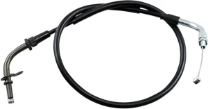 Cable de acelerador de vinilo negro