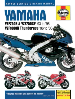 Manual de reparación de motocicletas - YZF750R/SP