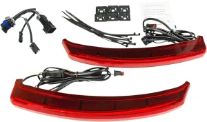 Luces LED para alforjas - Luz bagz rojo IND intl