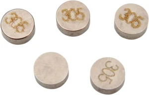 Pastillas de válvula de repuesto - 3,05 mm