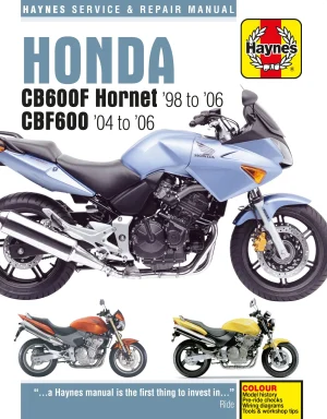 Manual de servicio - Honda CB600F hornet