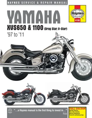 Manual de reparación de motocicletas - YAM XVS650/1100