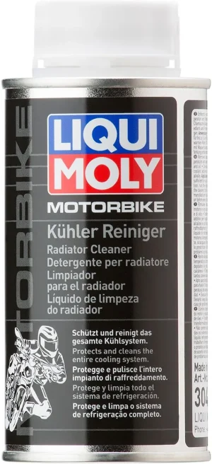 Limpiador de radiador para moto