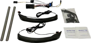 Luces LED de perfil bajo para alforja - Luz low profile ahumada Indian