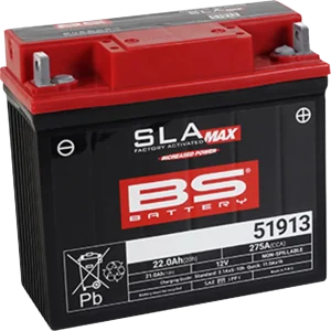 Batterie AGM SLA MAX activée en usine et sans entretien - 51913 12 V 170