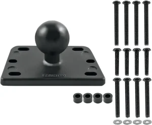 Base brake/clutch fluid reservoir cover with 1" ball