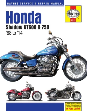 Manual de reparación de motocicletas - VT600 y VT750