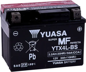 Batería AGM sin mantenimiento - 114 mm x 71,12 mm x 83,82 mm