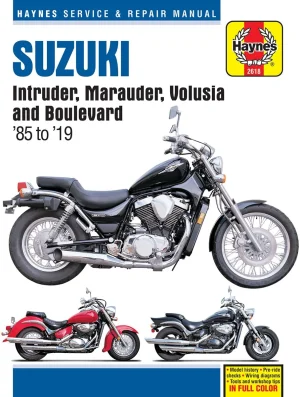 Manual de reparación de motocicletas - Manual Suzuki INT/BLVD