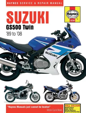 Manual de reparación de motocicletas - SUZ GS500E