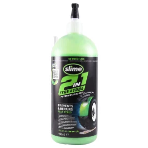 Líquido sellador 2-en-1 para cámaras y cubiertas - sellante tubeless 946ML/32 OZ