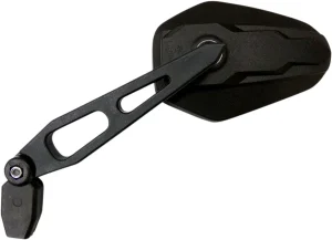 Espejo retrovisor universal con marca E - homologado E-MARK negro