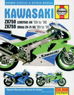 Manual de reparación de motocicletas - KAW ZX7
