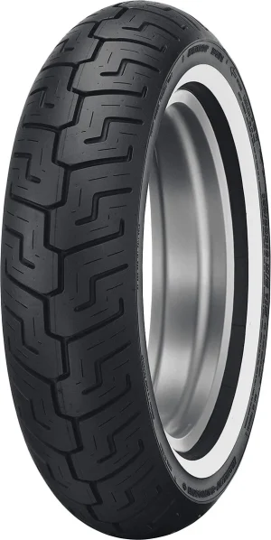 Pneumático Dunlop 401 150/80 B16 71H TL traseiro banda branca estreita