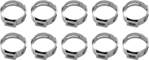 Abrazaderas de oreja Stepless® para sistema de refrigeración - manguera regulables 17.8-21.0 MM