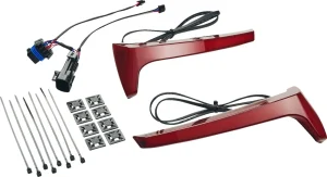 Luces RydeCulture™ Bryant M1 para alforjas - Luz lente rojo iNDIAN