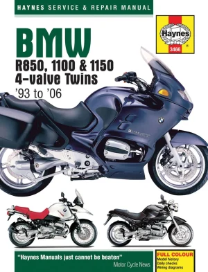 Manual de reparación de motocicletas - BMW 4 válvulas Twin