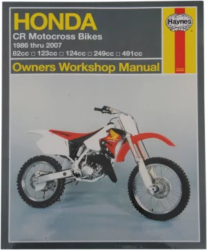 Manual de reparación de motocicletas - CR250/500