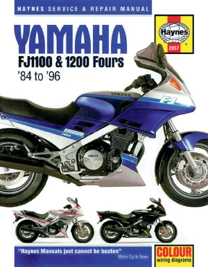 Manual de reparación de motocicletas - YAM FJ1100/1200