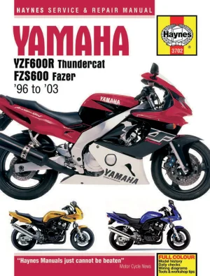Manual de reparación de motocicletas - YZF600R