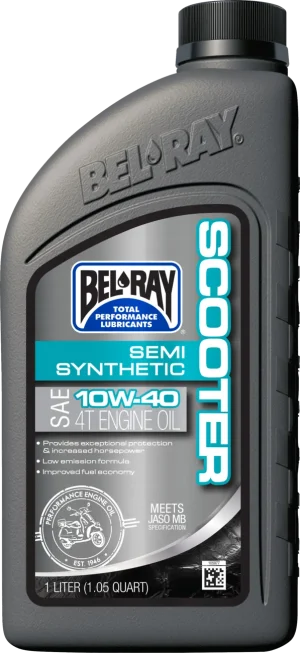 Aceite sintético para scooter - SEMI-SINTÉTICO 10W-40 1L