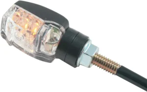 Intermitente trasero con Marcado «E» - LED lente transparente / negro