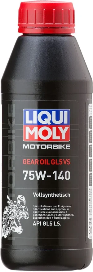 Aceite para engranajes para moto - transmisión 75W140 totalmente sintético 500 ML