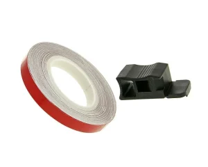Fondo de llanta - Cinta 6M X 7 MM roja