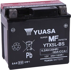 Batería AGM sin mantenimiento - 114 mm x 71,12 mm x 104,14 mm