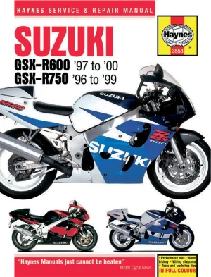 Manual de reparación de motocicletas - GSXR600/750