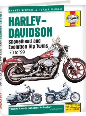 Manual de reparación motocicleta - HD big twins 70-99
