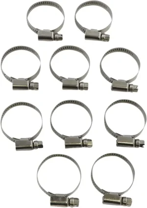 Abrazaderas de manguera de acero inoxidable estampadas - 20-32