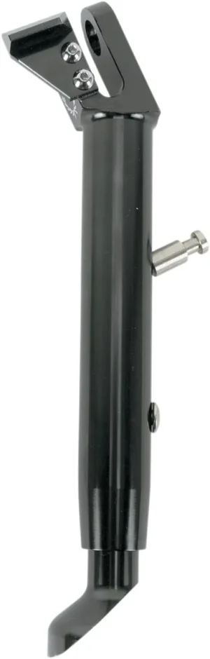 Pata de cabra ajustable - Caballete lateral regulable de aluminio negro