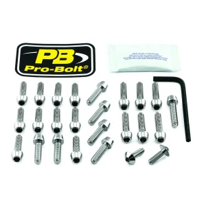 Kit de tornillería de motor en aluminio para BMW