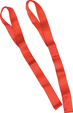 Alargadores correa de anclaje W 1-1/2" - Extensiones de amarre rojas