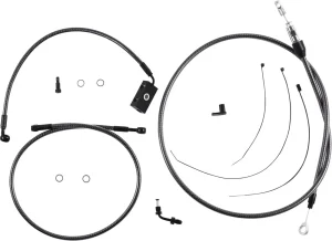 Kit de instalación de manillar KARBONFIBR Designer - cables KF 10"RISE