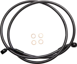 Línea de freno delantero de disco simple trenzada E-Z Align