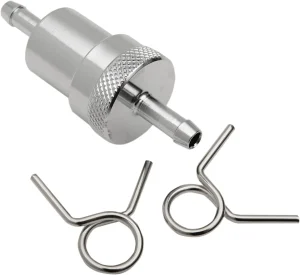 Filtros de combustible universales - metal cromo