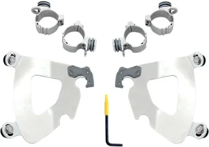 Kit de herrajes Trigger-Lock para Gauntlet Fairing - montaje pulido