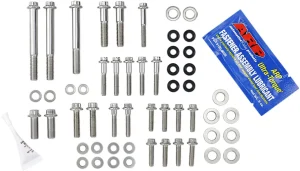 Kit de tornillería de 12 puntos para exterior de motor - pernos PRI/TRA EVO 85-99 <span style="color: red;font-size: 0,5em">- ALMACEN USA-</span>