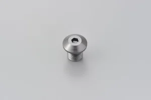 Tornillo-tapón para retrovisor - Perno tapón de espejo gris derecho