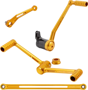 Kit de mandos de pie SpeedLiner - control HEEL/TOE Dorado <span style="color: red;font-size: 0,5em">- ALMACEN USA-</span>