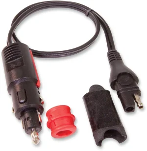 Adaptador de cable para cargador OptiMate™ - Enchufe conector negro