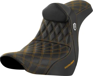 Asiento Pro Series SDC Performance - Gripper con respaldo costura dorada