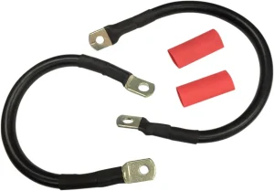 Juego cables de batería - Kit negro